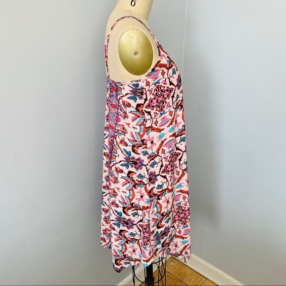 NWT Aqua Loose Fit Babydoll Boho Dress - Picture 4 of 8